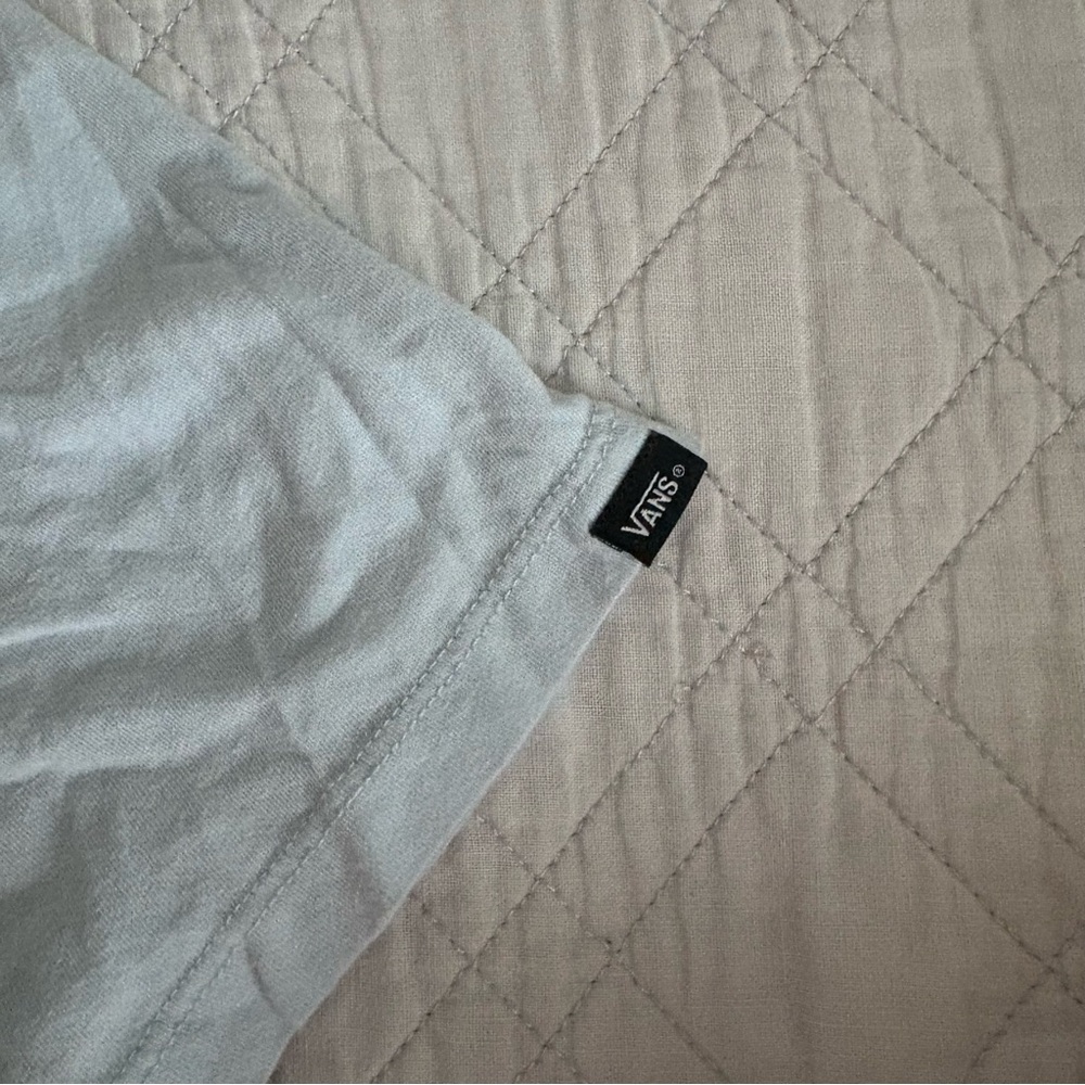 Vans Light Blue Pocket T-Shirt - Picture 3 of 5